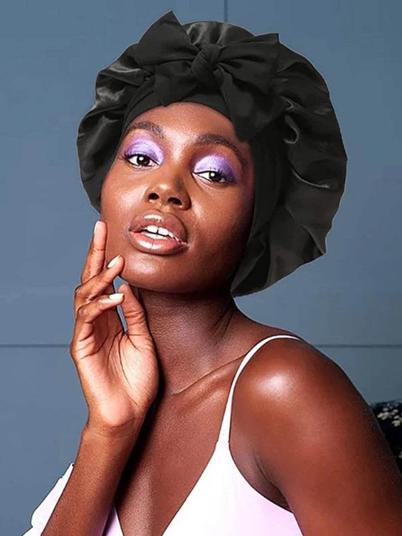 Silk Hair Bonnet For Sleeping Satin bonnet for curly hair
