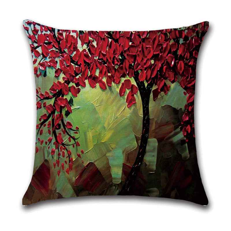 Nature Landscape Throw Pillow Cover – American Country Style Home Décor