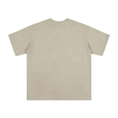 English Letter Short Sleeve Cotton