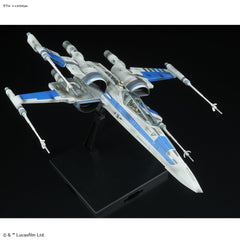 Star Wars Blue Squadron Resistance X-Wing Fighter (The Last Jedi) 1/72 Scale Model Kit