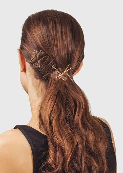 Essential Bobby Pins – 45 Piece Set (Gold)