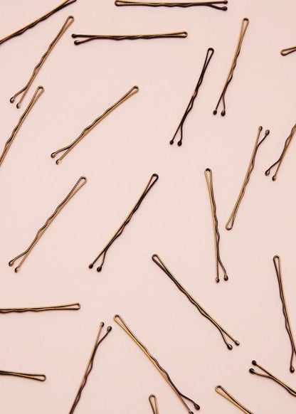 Essential Bobby Pins – 45 Piece Set (Gold)
