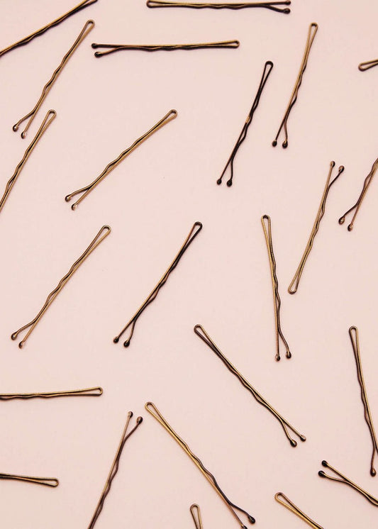 Essential Bobby Pins – 45 Piece Set (Gold)