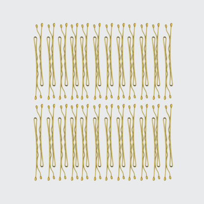 Essential Bobby Pins – 45 Piece Set (Gold)