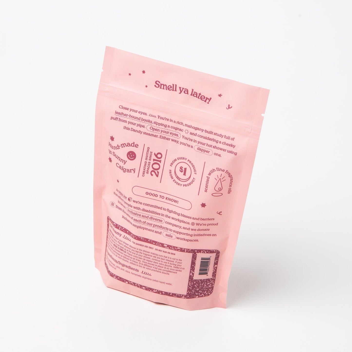Essential Oil Shower Steamers - Dandy