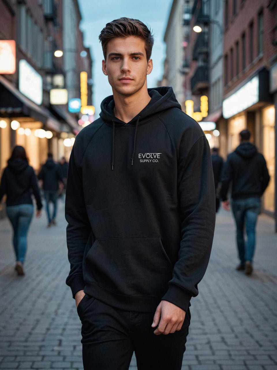 Sweat à capuche Evolve Supply Co