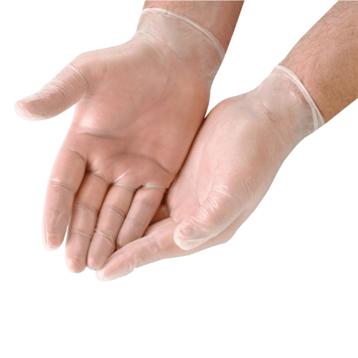 Extra Large Clear Vinyl Gloves