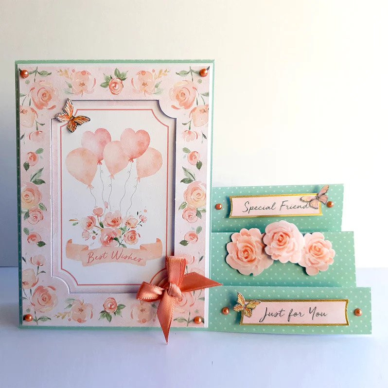 Découpage Découpé à l'Emporte-Pièce - Un Kaléidoscope de Papillons (Lot de 2)