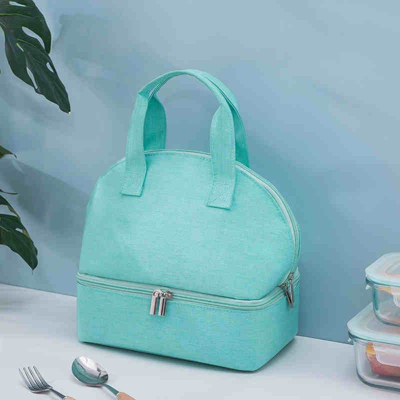 Women's Fashion Portable Insulated work lunch bag
