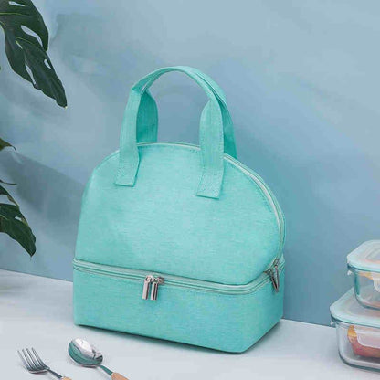 Women's Fashion Portable Insulated work lunch bag