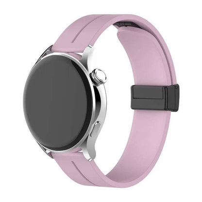 Applicable Watt4 Strap Silicone Magnetic Folding Buckle Watch Band