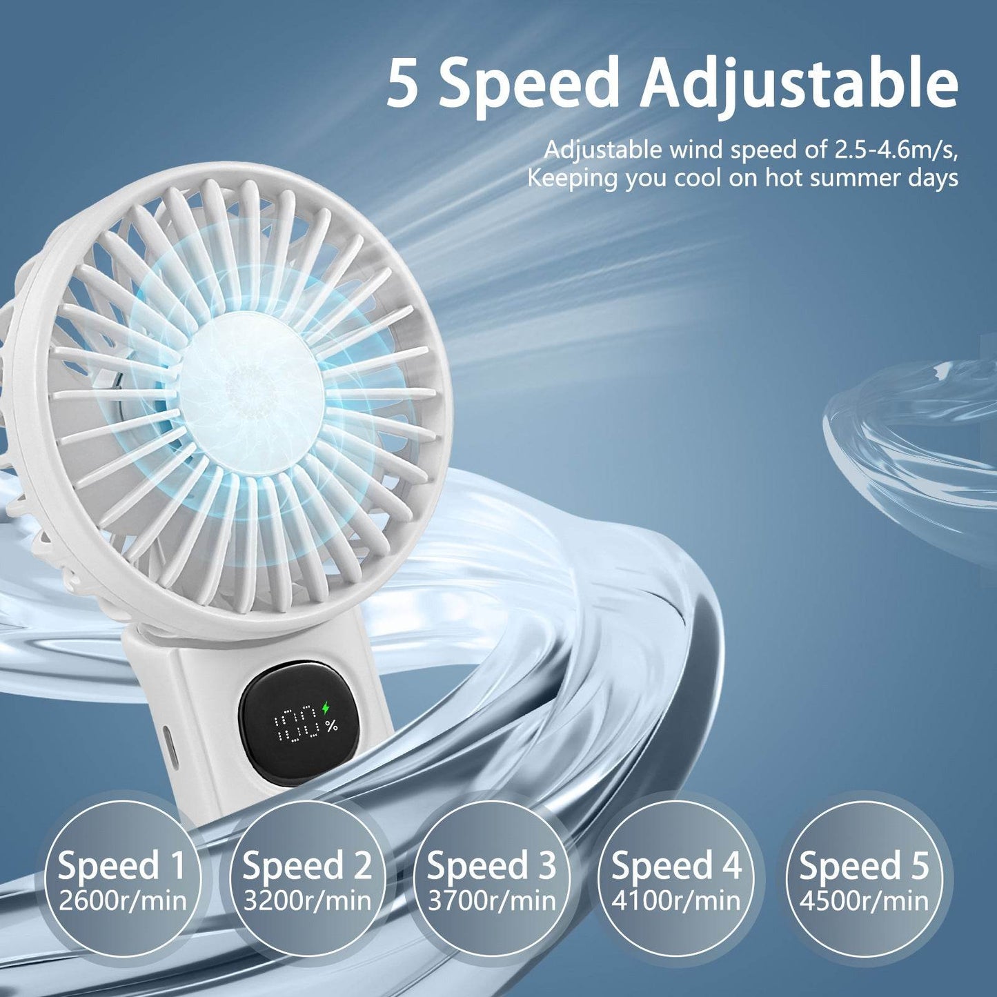 Portable Handheld Fashion Personality Little Fan