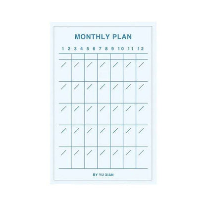 Daily Weekly Notepad Planner Tearable Message Memo Book