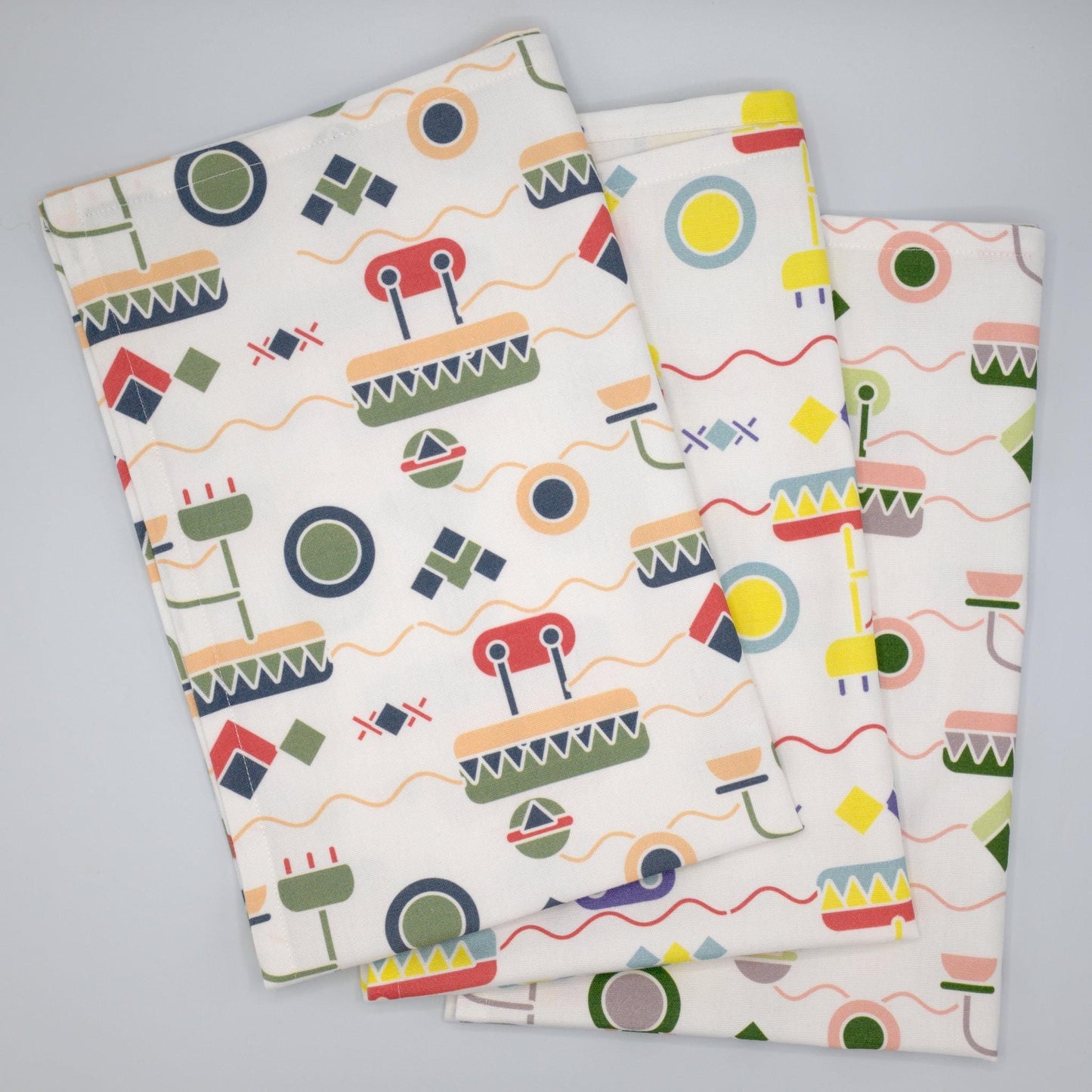 Trucs : torchons fantaisistes – lot de 3