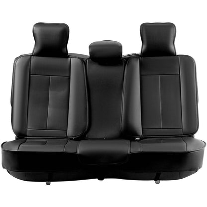 Seat Covers, Universal Car Seat Covers Full Set Seats, Front And Rear Seat, 13pcs Faux Leather Seat Cover, Full Enclosed Design, Detachable Headrest And Airbag Compatible, For Most Car SUV Truck