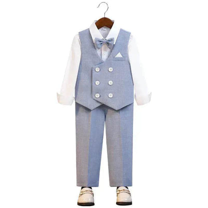 Children's Suit Vest Suit Gentleman Best Man suit 3 piece set outfit