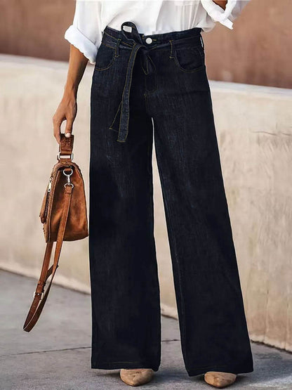 American Hot Girl Retro Wide Leg Jeans