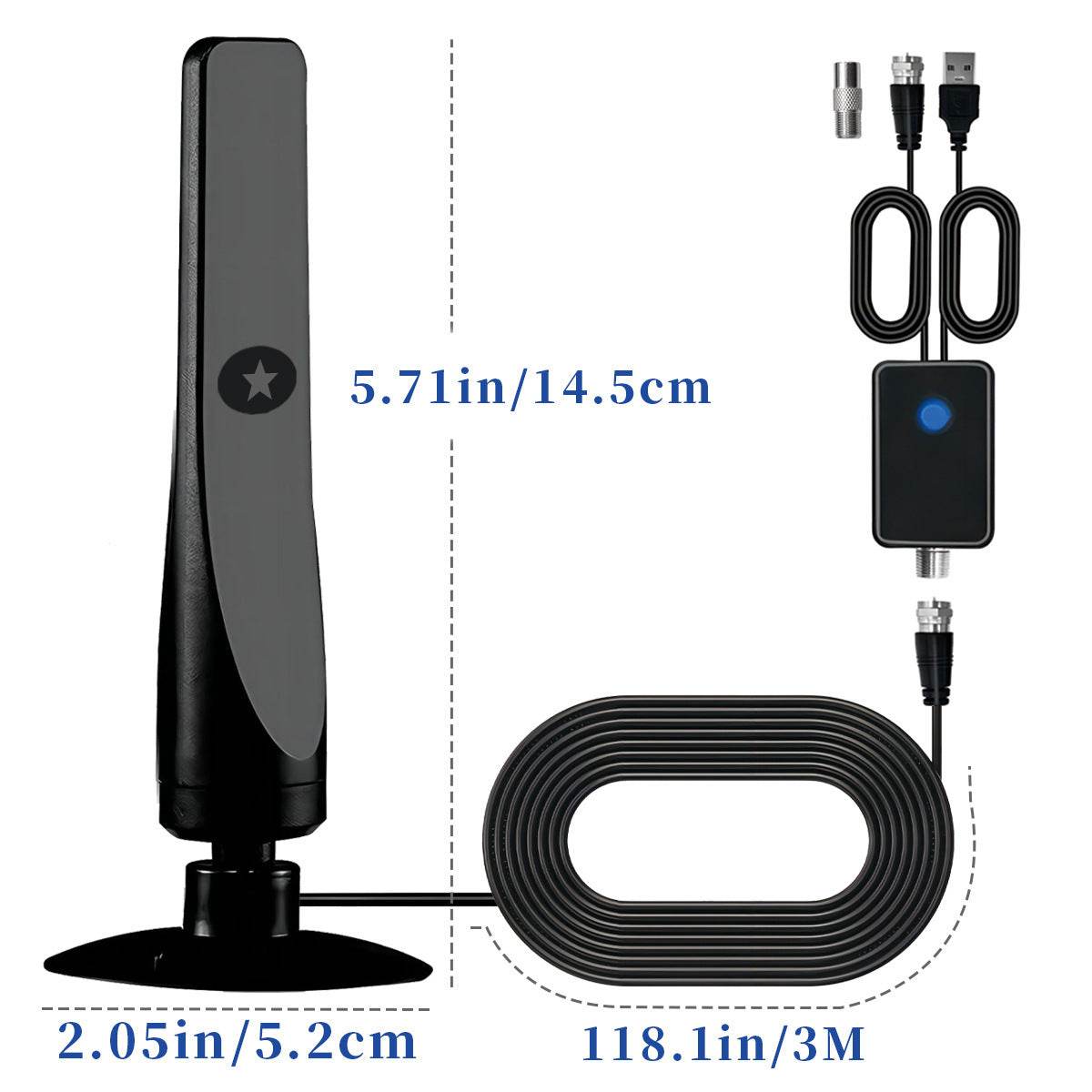 Upgraded HDTV Digital best indoor tv antenna