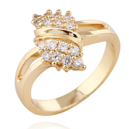 Girls Fashion Zircon Ring