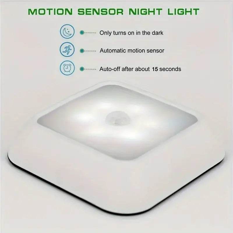 6 Pcs Induction Cabinet Night Light Motion Sensor