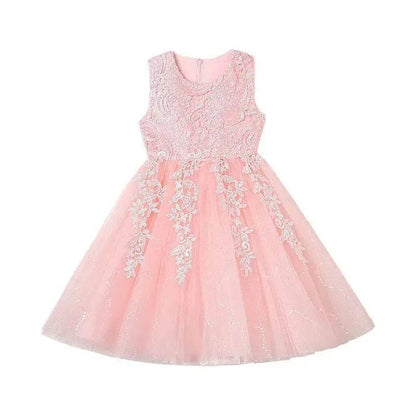 Formal Dress Fashionable Vest Princess Dress Girl Catwalk Show Clothing Birthday dress for Kids