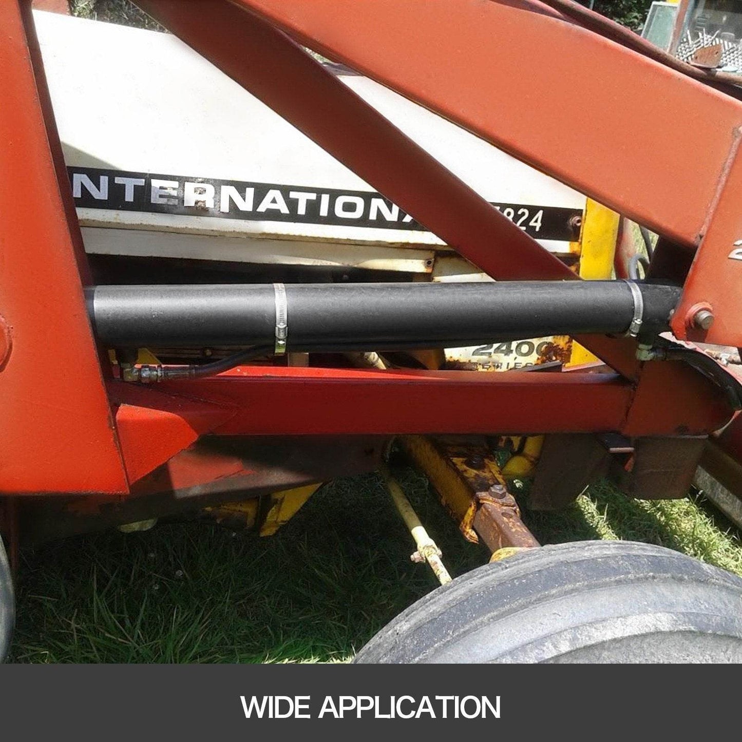 Hydraulic Cylinder 2 Bore 36 Stroke Hydraulic Ram Cylinder 3000psi Hydraulic Cylinders Welded Double Acting Cross Tube SAE6 Port Hydraulic Lifting Cylinder