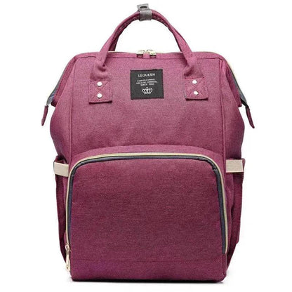Fashion Brest feeding Mummy Maternity Nappy Bag Backpack Nappy Changing Bag Maternity Diaper Bag