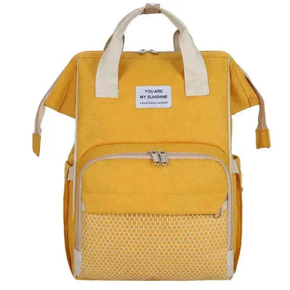 Fashion Brest feeding Mummy Maternity Nappy Bag Backpack Nappy Changing Bag Maternity Diaper Bag