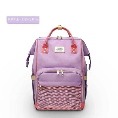 Fashion Brest feeding Mummy Maternity Nappy Bag Backpack Nappy Changing Bag Maternity Diaper Bag