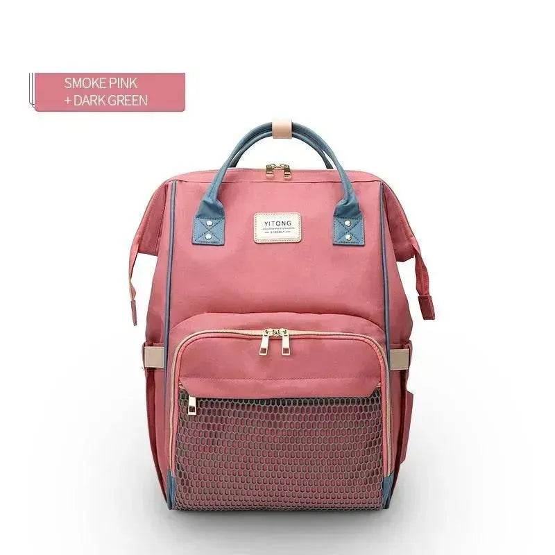 Fashion Brest feeding Mummy Maternity Nappy Bag Backpack Nappy Changing Bag Maternity Diaper Bag