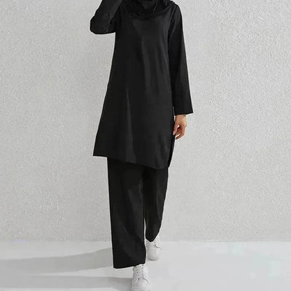 Fashion Large Size Middle East Two-piece Casual Outfit set