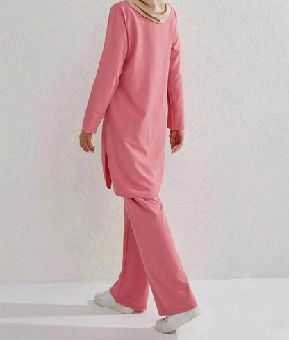 Fashion Large Size Middle East Two-piece Casual Outfit set