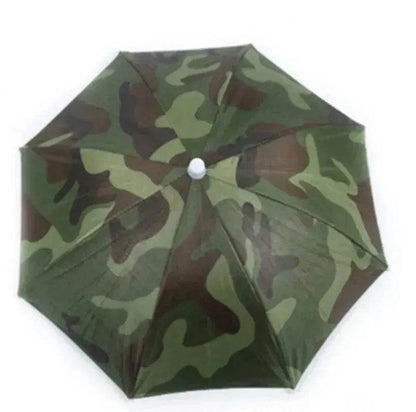 Fashion Trend Hat Umbrella Fishing Stand Umbrella
