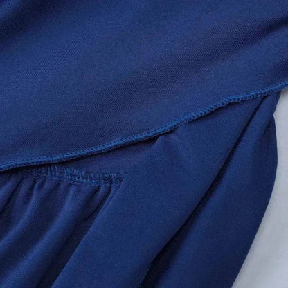 Fashion Tube Top Irregular Temperament Dress