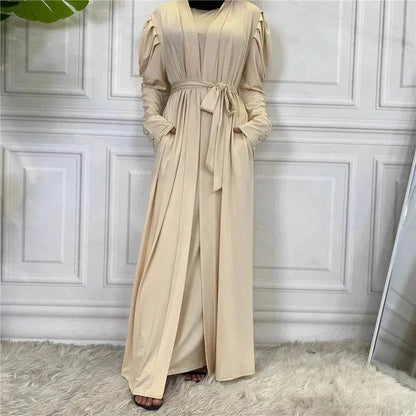 Cardigan Uni Arabe pour Femmes