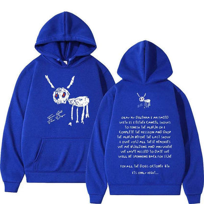 Rapper Drake For All The Dogs Letter Unisex Hoodie Sweatshirt