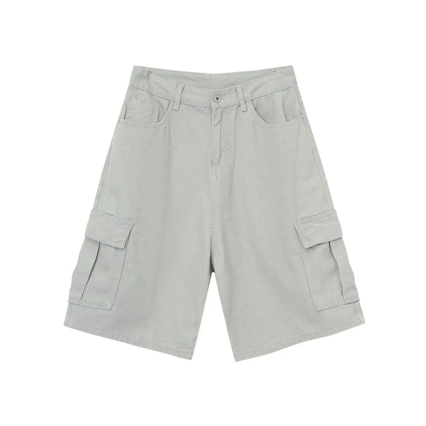 Men's Baggy Dad Shorts Jeans Denim Summer New Straight Wide-leg Workwear Denim Shorts  for Men Loose Leisure All-matching Shorts