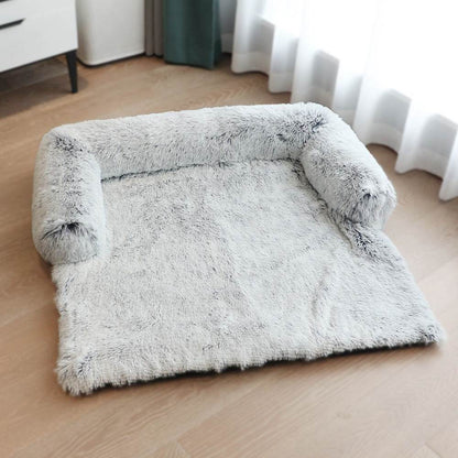 Tapis de lit amovible pour animaux de compagnie, canapé-lit pour chien, lit en peluche pour animaux de compagnie