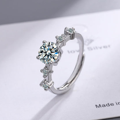 Zirconium Diamond Ring Mouth Special Design