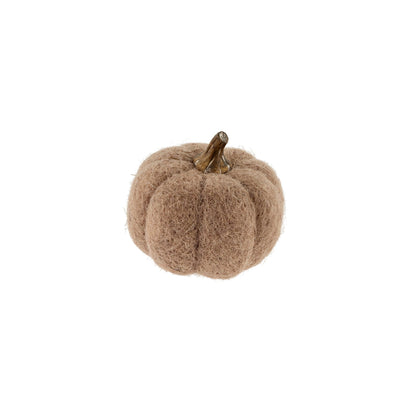 Felt Pumpkin - Oat