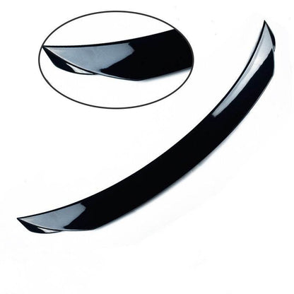 Model 14-21 Mazda 3 Exela Modified Tail Trim Sports Bright Black Tail Blade Large Fixed Wind Surrounded