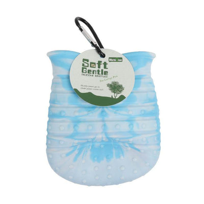 2 en 1 Nettoyeur de Pattes pour Chien Tasse Douce Brosse de Lavage Portable pour Pattes de Chien Seau de Nettoyage de Pattes pour Animaux de Compagnie Produits pour Animaux de Compagnie