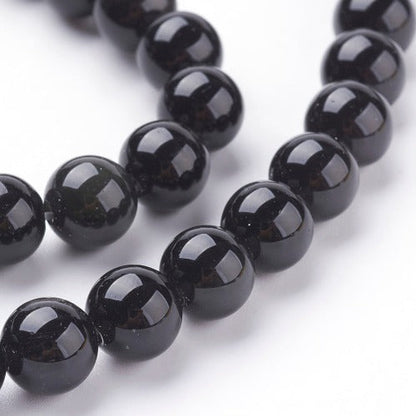 Obsidian Gemstone Bead