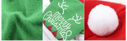 Vêtements pour animaux de compagnie de Noël, vêtements en coton pour chats