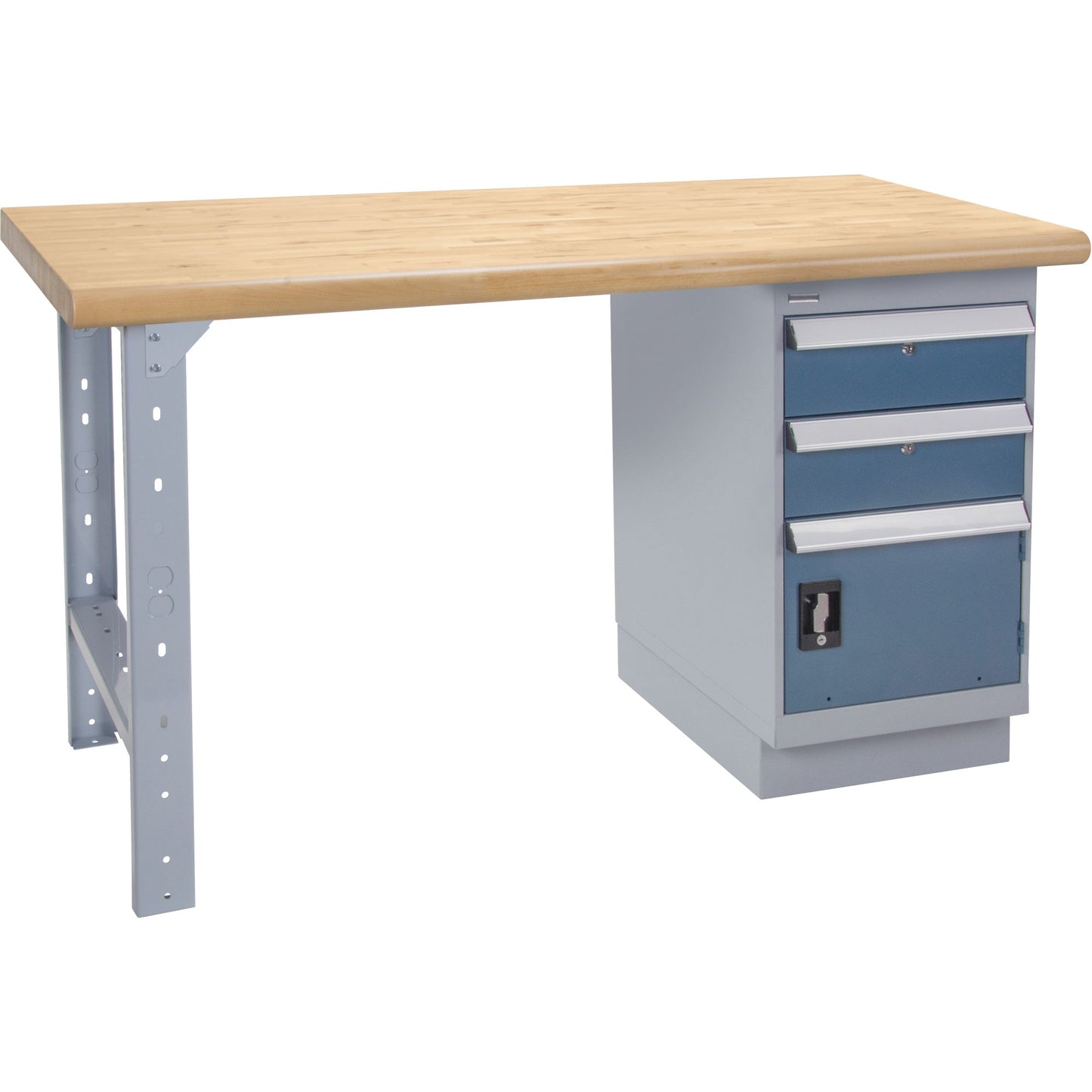 Heavy-Duty Workbench, Door w/ Drawer Combination, 1500 lbs. Cap., 72" W x 36" D, 34" H
