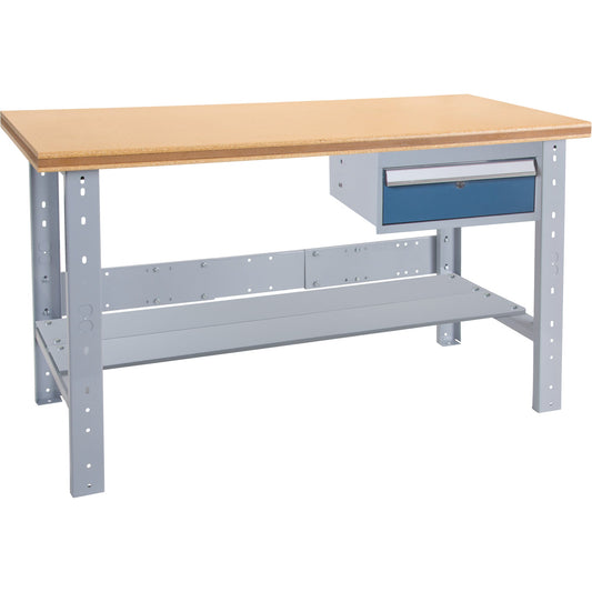 Établi modulaire robuste, 48 po l. x 24 po p. x 2500 lb de capacité