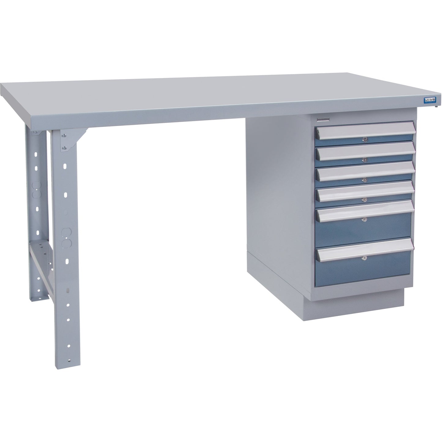 Pre-Designed Workbench, 72" W x 30" D x 34" H, 2500 lbs. Capacity