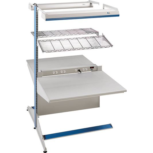 Arlink Preconfigured Workstation, 36" W x 56" D x 84" H, Double Sided Add-On