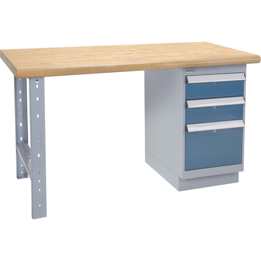 Workbench, 2500 lbs. Cap., 60" W x 30" D, 34" H