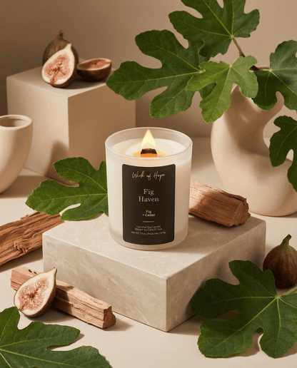 Bougie Fig Haven | Figue + Cèdre